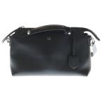 FENDI フェンディ バイザウェイ ミディアム ショルダーバッグ ハンドバッグ ブラック レザー 8BL146 シルバー金具