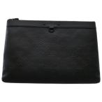 LOUIS VUITTON ルイヴィトン モノグラムシャドウ ポシェットディスカバリー ブラック レザー クラッチバッグ セカンドバッグ M62903
