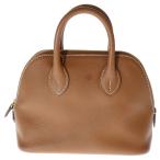 ショッピングHERMES HERMES エルメス ボリード 1923 ミニ 2wayショルダーバッグ ハンドバッグ ゴールド エヴァーカラー ゴールド金具 K刻印