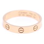 Cartier カルティエ ミニラブリング Au750 K18 PG ピンクゴールド 指輪