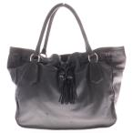 PRADA プラダ フリンジ ハンドバッグ トートバッグ ブラック レザー BR3616