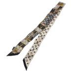 LOUIS VUITTON ルイヴィトン バンドーBB・レッツゴー ブラック シルク M76442 スカーフ