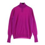 ショッピングシャネル CHANEL シャネル ココマークボタン カシミヤ タートルネック プルオーバー 長袖ニット セーター ピンク レディース