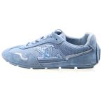 LOUIS VUITTON ルイヴィトン LV ラリー スニーカー ブルー スエード LX02356