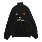 BALENCIAGA バレンシアガ 24SS SOCCER TRACKSUIT JACKET サッカー トラックスーツジャケット ブラック 780884 TPQ38