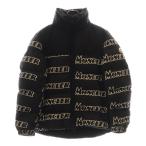 CHROME HEARTS クロムハーツ 19AW FAIVELEY GIUBBOTTO フェブレロゴプリント ナイロンダウンジャケット ブラック E20914132685 539NE