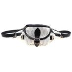CHROME HEARTS クロムハーツ SNAT PACK mini スナットパックミニ ダガージップガンスリンガーベルトナイロンボディーバッグ ホワイト