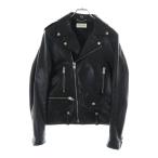 サンローランパリ 15AW クラシックモーターサイクル ライダースジャケット ブラック 397290 Y5YA1