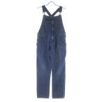 CHROME HEARTS Chrome Hearts OVERALL Cross мяч кнопка Denim комбинезон 
