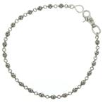CHROME HEARTS Chrome Hearts 2BALL LONG-S 1 зажим длинный #2 Cross мяч цепочка для бумажника серебряный BCA386