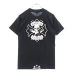 CHROME HEARTS クロムハーツ FOTI S/S TEE フォティ フロント ロゴ プリント 半袖Tシャツ ブラック