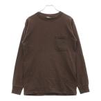 CHROME HEARTS クロムハーツ OLD logo L/S Tee オールドモデル ロゴプリント長袖Tシャツ ブラウン