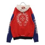 CHROME HEARTS クロムハーツ MATTY BOY PPO HD CHOMPER PLVR MATTY BOYトリコロールチョンパープルオーバーパーカー