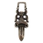 CHROME HEARTS クロムハーツ #5 DAGGER ZIP1 ダガージップ シルバーネックレストップ シルバー