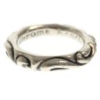 CHROME HEARTS クロムハーツ SCRL BAND スクロールバンド リング シルバー BCA351