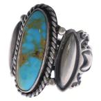 ショッピングターコイズ INDIAN JEWELRY インディアンジュエリー ナバホ族 ターコイズリング シルバー