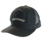 CHROME HEARTS クロムハーツ BS FLARE SCROLL LABEL BSフレア スクロールラベル 刺繍 メッシュ キャップ 帽子 ブラック