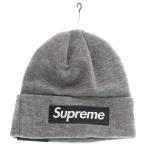 SUPREME シュプリーム 25AW New Era Box Logo Beanie ニューエラ ボックスロゴ ビーニー ニット帽 帽子 グレー
