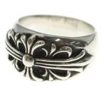 CHROME HEARTS クロムハーツ FLRL CRS フローラルクロス リング シルバー BCA346