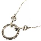 CHROME HEARTS クロムハーツ EYWR LOOP DICE DBL アイウェアループダイス シルバーネックレス ※国内レシート有り