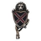 Justin Davis ジャスティンデイヴィス REGAL LION ペンダント シルバー/ピンク