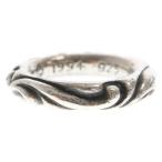 CHROME HEARTS クロムハーツ SCRL BAND スクロールバンド リング シルバー BCA351