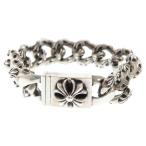 CHROME HEARTS クロムハーツ 12LINK XTRA FANCY CHXボックスID エクストラファンシーブレスレット シルバー