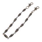 CHROME HEARTS クロムハーツ WALLET CHAIN CELTIC ROLLER 2CLIP LONG ウォレットチェーン ケルティック ローラー 2クリップ ロング