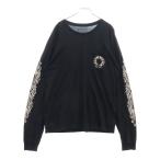 CHROME HEARTS クロムハーツ CH L S 1 バックホースシュープリント長袖カットソー