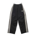 BALENCIAGA (バレンシアガ) 23SS× adidas Track Pants×アディダスコラボ ワイド トラック パンツ 712283 ブラック/ホワイト