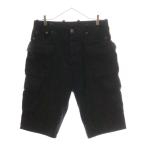 CHROME HEARTS クロムハーツ FATIGUE ファティーグ アーチロゴボタンファティーグカーゴ ハーフパンツ ブラック 33