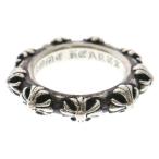 CHROME HEARTS クロムハーツ CROSS BAND クロスバンド リング シルバー BCA342