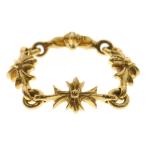 CHROME HEARTS クロムハーツ 22K RING TNY E CH PLS タイニーE CHプラスリング ゴールド