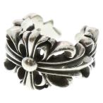 CHROME HEARTS クロムハーツ DBL FLRL CRS ダブルフローラルクロス リング シルバー BCA390