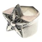 ショッピングLRG CHROME HEARTS クロムハーツ STR LRG P D ラージスター PAVEダイヤ シルバーリング