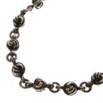 CHROME HEARTS クロムハーツ #1 CROW BALL CHAIN クロウボールチェーン シルバーネックレス