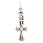 CHROME HEARTS クロムハーツ BBY F PPRCHN AT 1DIA ベイビーファットドロップ アフター両面ダイヤ ピアス
