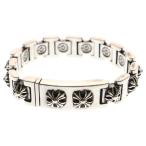 CHROME HEARTS クロムハーツ I LINK Iリンク CHXモチーフシルバーブレスレット
