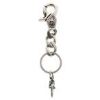 CHROME HEARTS クロムハーツ CLP CHN CLASSIC-S/ショートクラシックリンク キーチェーン シルバー BCA070