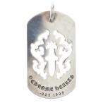 CHROME HEARTS クロムハーツ D TAG LRG DAGGER ヴァインダガーカットアウトドッグタグ ラージ ペンダントトップ シルバー BCA240