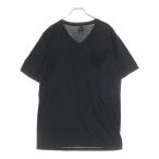 CHROME HEARTS クロムハーツ BSフレア プリント Vネック 半袖Tシャツ カットソー グレー