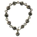 CHROME HEARTS クロムハーツ NO2 CROW BALL #2クロウボール シルバーブレスレット シルバー