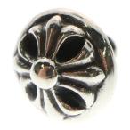 CHROME HEARTS クロムハーツ STUD CRSBLL クロスボールスタッドピアス シルバー BCA110