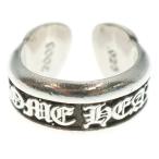 CHROME HEARTS クロムハーツ SM SCROLL LABEL スモールスクロールラベル リング シルバー BCA413