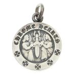 ショッピングCHROME CHROME HEARTS クロムハーツ CHRM ANGL MDL エンジェルメダルチャーム V2 シルバーネックレストップ