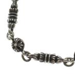 CHROME HEARTS Chrome Hearts #2 CROSS BALL BARREL CHAIN Cross мяч barrel цепь колье серебряный 