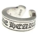 CHROME HEARTS クロムハーツ LG SCROLL LABEL ラージスクロールラベル リング シルバーBCA383
