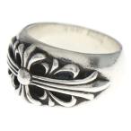 CHROME HEARTS クロムハーツ FLRL CRS フローラルクロス リング シルバー BCA346