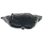 CHROME HEARTS Chrome Hearts #1 SNAT PACKs гайка упаковка daga- Zip gun sllinger ремень кожа сумка-пояс черный BCA378