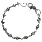 CHROME HEARTS Chrome Hearts 4C CROSS SHORT-S/1 1 зажим cut наружный CH плюс цепочка для бумажника Short серебряный 